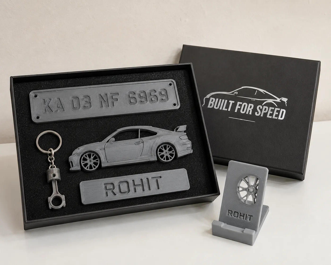 Automotive Gift Set — gifts & keepsakes 3D printed in PLA Matte, Custom Colours by NUQTAH3D, Riyadh