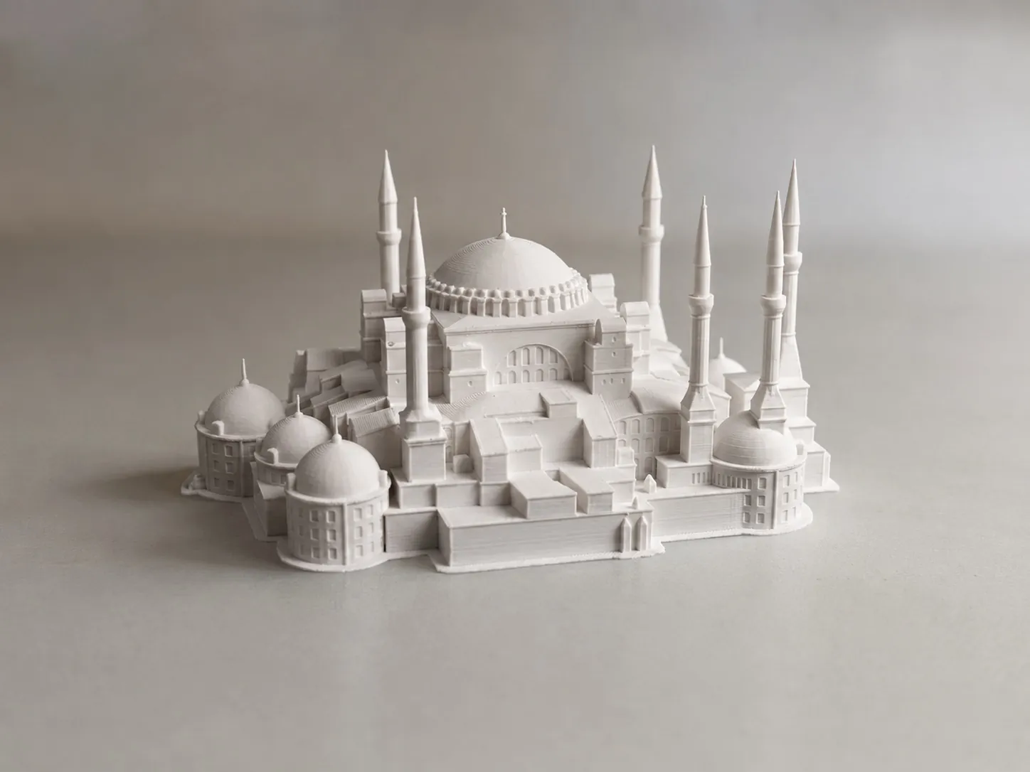 Hagia Sophia Model — architecture 3D printed in PLA Matte, Multi-Colour by NUQTAH3D, Riyadh